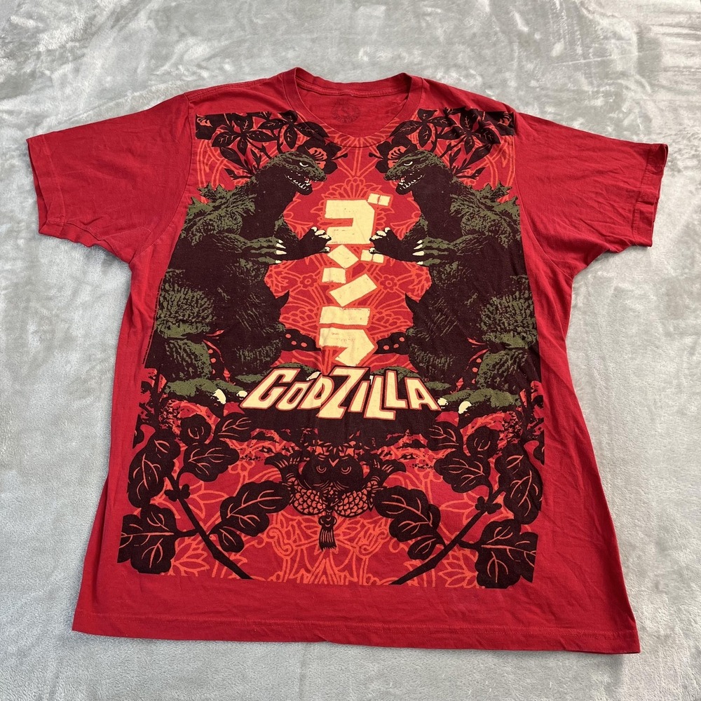 Impact Merchandising Subway‎ Godzilla Graphic Tee Shirt Horror Mirror Image 2011
